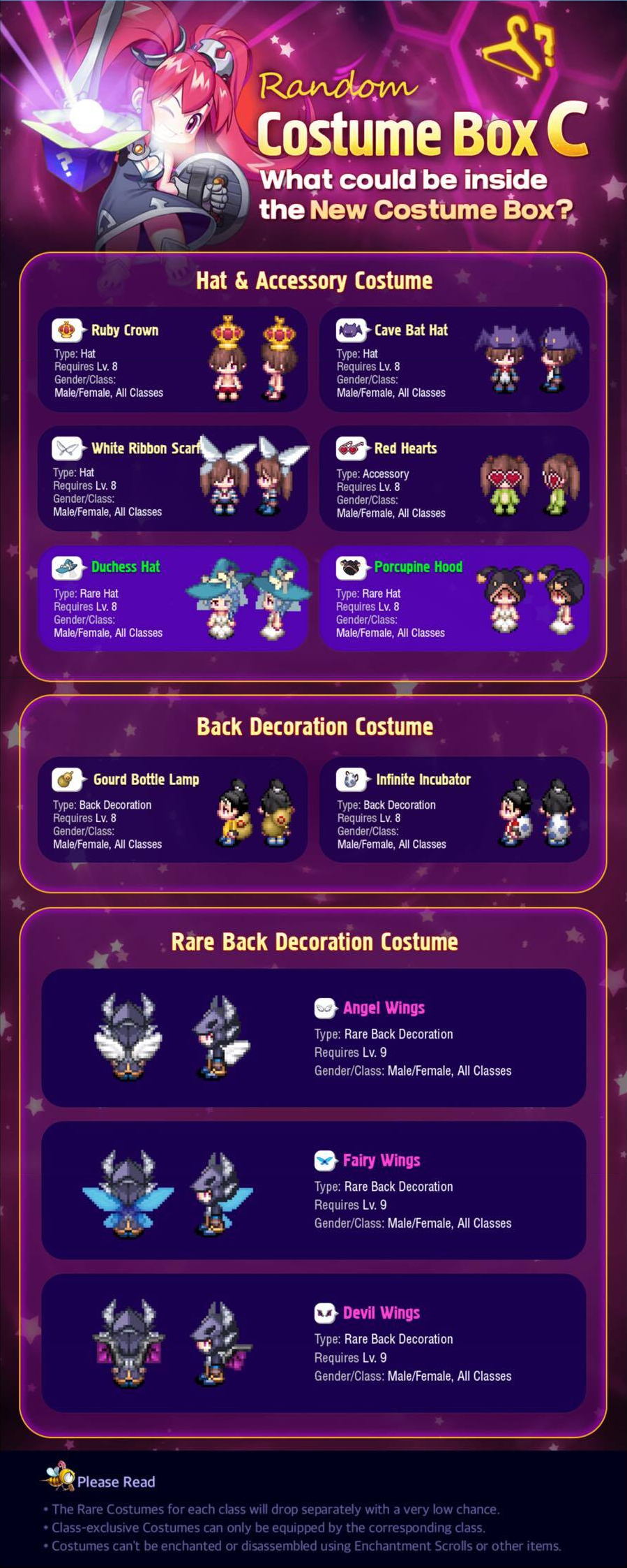 Random Costume Box C IMO The World of Magic Wiki Fandom