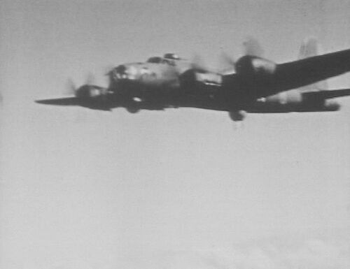  Boeing B-17G Flying Fortress of the USAAF.