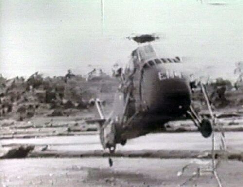  Sikorsky H-34 Choctaw of the US Marines Corps.