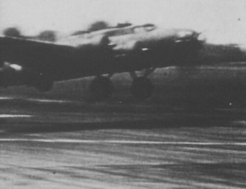  Boeing B-17E Flying Fortress of the USAAF.