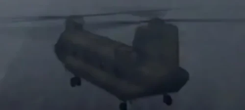 Reg. ZD576 Boeing Chinook HC2 of RAF-Royal Air Force.