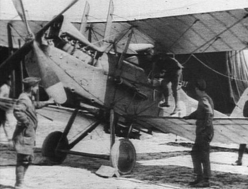  Royal Aircraft Factory B.E.2 of the Royal Flying Corps.