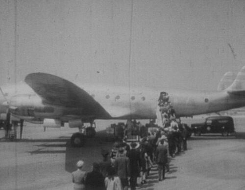 Lockheed L-749 Constellation of TWA.