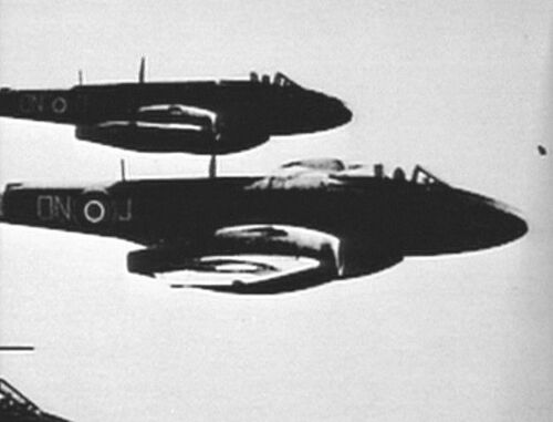  Gloster Meteor F3 of the RAF.