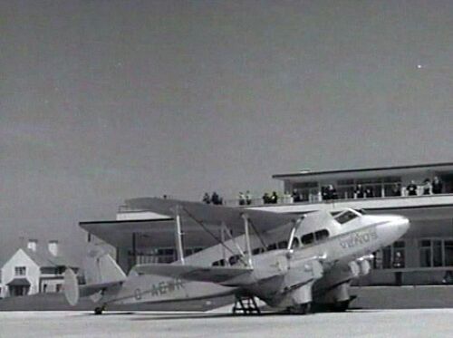  Reg. G-AEWR De Havilland DH86B Express Venus of Railway Air Services.