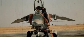 Mikoyan-Gurevich MiG-27 seen in .