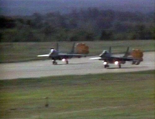  Mikoyan MiG-29 of the Voenno-Vozdushnye Sily.