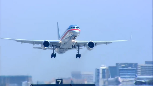 B757-200 AAL in Boston Airport 9-11 VFTA part1