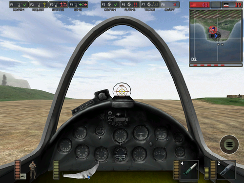 BF1942 AW cockpit