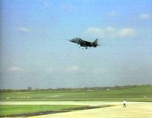  McDonnell Douglas TAV-8B Harrier II of the USMC.