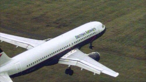 Spooks 6.10 British Airways Plane