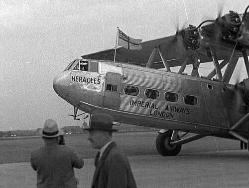  Reg. G-AAXC Handley Page H.P.45 Heracles of .