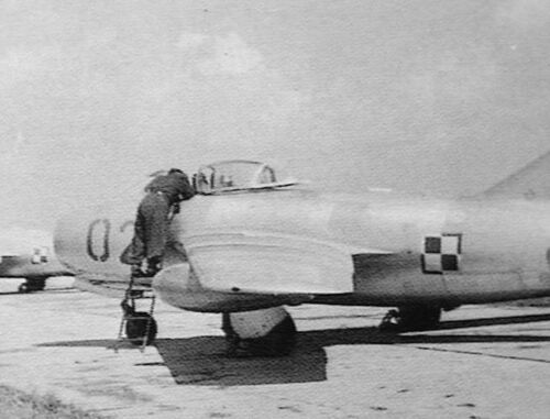  WSK-Mielec Lim-2 of the Wojska Lotnicze i Obrony Powietrznej.