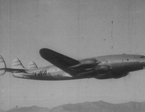Lockheed L-749 Constellation of TWA.