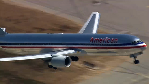 B767 AAL in Boston Airport 9-11 VFTA part5