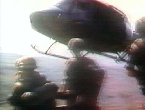  Bell UH-1 Iroquois of the US Marines Corps.