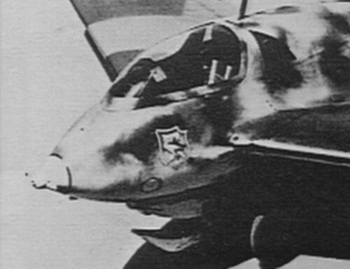  Messerschmitt Me 163  B-1 Komet of  the Luftwaffe.