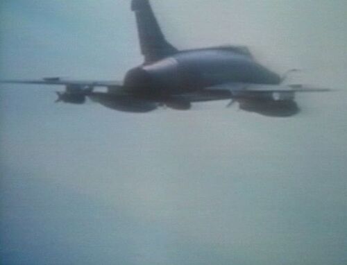  North American F-100 Super Sabre of the USAF.