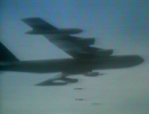  Boeing B-52B Stratofortress of the USAF.