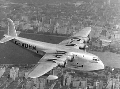  Reg. G-ADHM Short S.23 Empire Caledonia of .