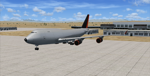FSX 747 static