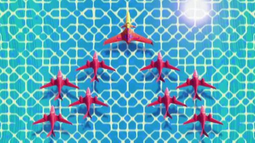 Planes Meet Ishani 2 Bay Super V