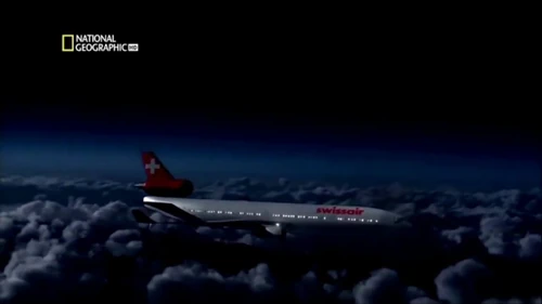 Reg. HB-IWF McDonnell Douglas MD-11 Vaud of  portraying Flight 111.