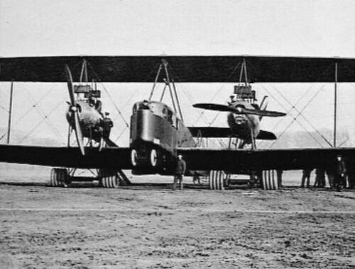  Zeppelin Staaken R.VI of the Luftstreitkräfte.