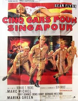 5garsPourSingapour poster