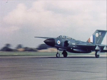 Gloster Javelin seen in .
