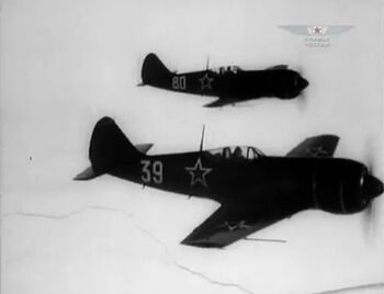 WofRussia02 La-11 InFlight