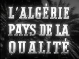 L'Algérie pays de la qualité