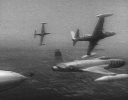  Lockheed P-80B Shooting Star of the USAF.