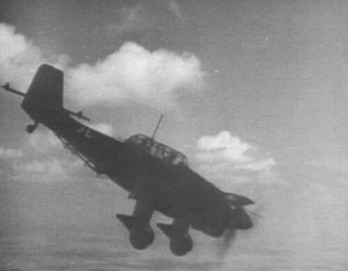  Junkers Ju 87 B Stuka of the Luftwaffe.
