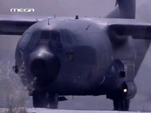 Aerines C-130H taxiing