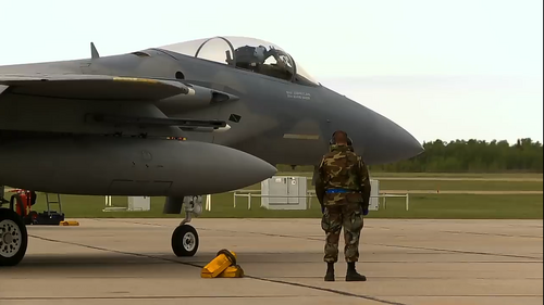 F-15 in Otis Air National Guard Base 9-11 VFTA part2