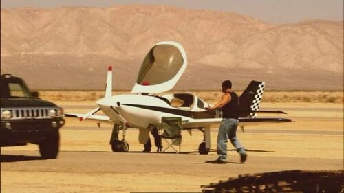Fast Glass Small Plane