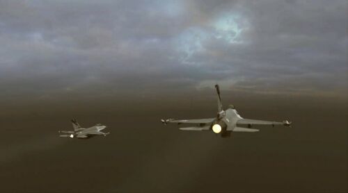 F-16 Air Collision 2012