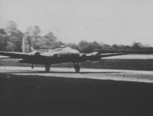  Boeing B-17E Flying Fortress of the USAAF.