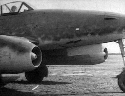  Messerschmitt Me 262 A-1a Schwalbe of the Luftwaffe.