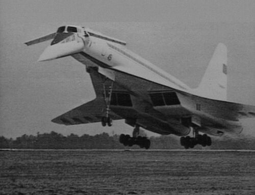  Tupolev Tu-144 of .