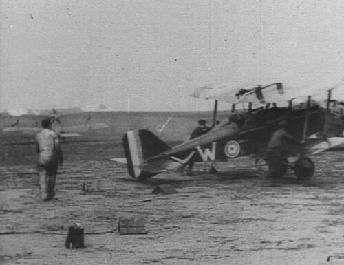  Royal Aircraft Factory S.E.5A of the Royal Flying Corps.