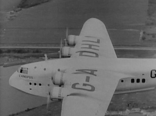  Reg. G-ADHL  Short S.23 Empire Canopus of .