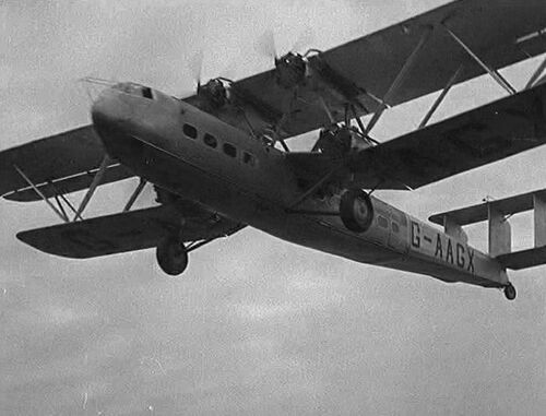  Reg. G-AAGX Handley Page H.P.42 Hannibal of .