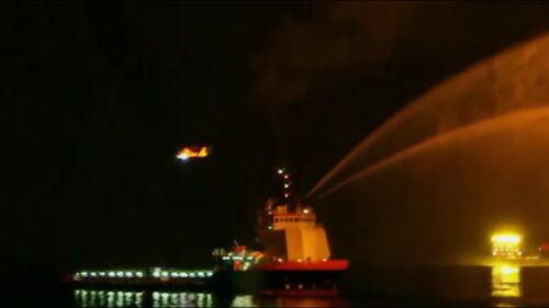 Helicopter in Gulf of Mexico SFD S5E5