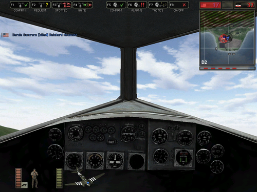 BF1942 C-47 cockpit