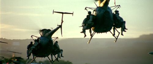 black hawk down helicopter scene