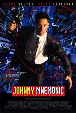 Johnny Mnemonic poster