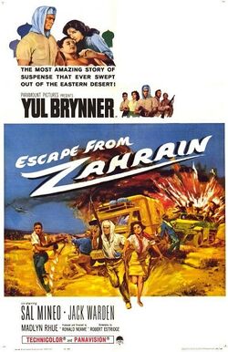 Escape from Zahrain poster