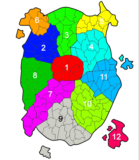 Минска названия карты